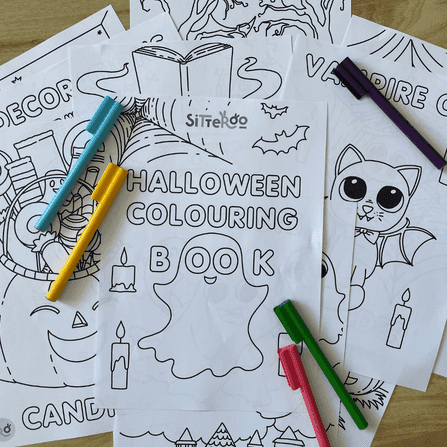 Image for Colouring Pages: Halloween