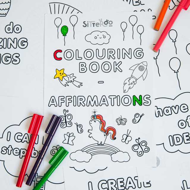 Image for Colouring Pages: Affirmations for Kids